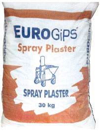    Spray plaster